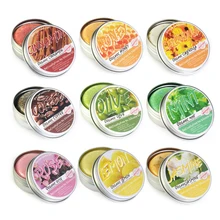  12 Colors 76g Handmade Hair Shampoo Soap Cold Processed Shampoo Cinnamon Ginger Shampoo Bar 100% Natural Hair Shampoos TSLM2 