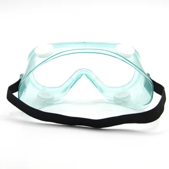 

Adult Laboratory Safety Glasses Anti-splash Goggles Anti-fog PC Clear Lens Total Transmission