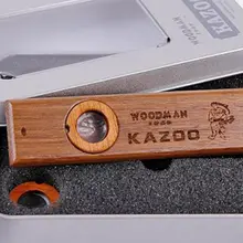 Деревянные Kazoos, изысканный инструмент легко и веселиться для детей и людей Hum Song