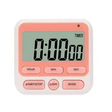 Portable Electronic Timer Kitchen Reminder Electronic Timer Kitchen Timer Mini Digital Timer Kitchen Gadget portable 1 7 lcd digital kitchen timer green white black