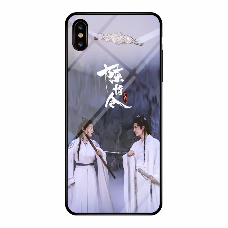 14 Wei WuXian Lan WangJi CHEN QING LING защитный чехол для телефона из закаленного стекла Xiao Zhan Wang Yibo - Цвет: 14