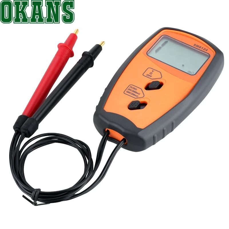 

SM8124 Handheld Battery Internal Resistance Voltage Meter Voltmeter 0-100V