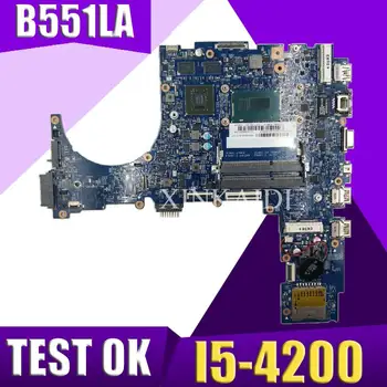 

XinKaidi with I5-4200 CPU B551LA Laptop motherboard for ASUS B551LA Test mainboard B551LA B551L motherboard test 100% ok