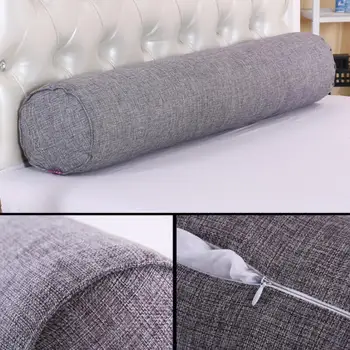 

Long Pillow Cotton Linen Beauty Bed Foot Pillow Rectangle Sleep Sofa Nap Pillow Home Bedside Bedroom Bedding Accessories