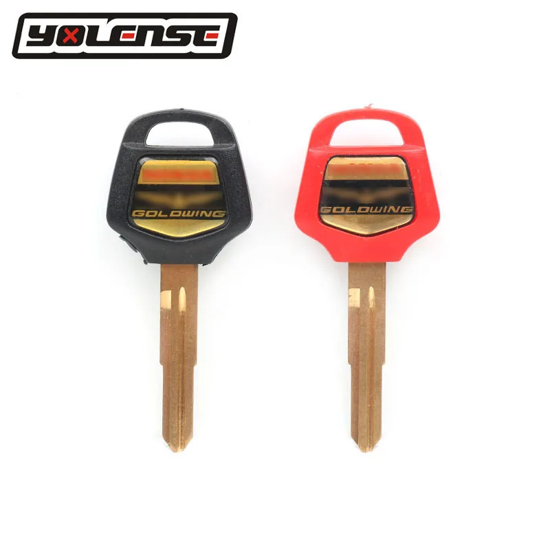 Motorcycle Accessories Embryo Blank Keys Can install chip Motor bike Moto Part For Honda 1800 Goldwing GL1800 GL |