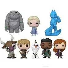 1 шт. подлинные игрушки disney Frozen2 Эльза Анна Принцесса Кукла Олаф Кристоф Свен Фигурки игрушки Дети Девочки Рождественский подарок