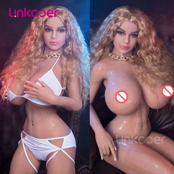 Linkooer 155cm Lifelike Silicone Sex Doll Big Chest