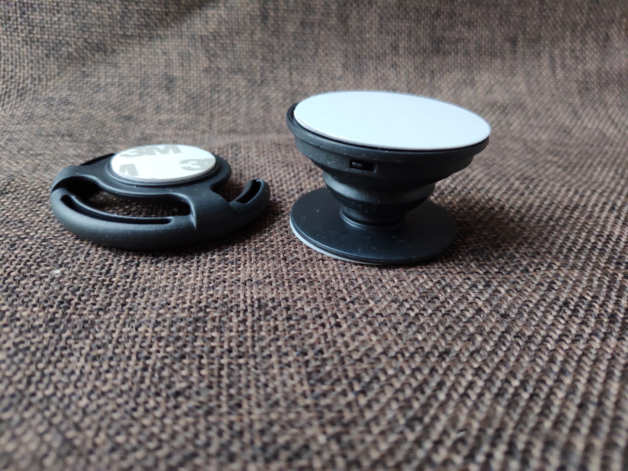 

200PCS New Sublimation Blank mobile Phone Plastic Holder With Metal insert heat trasnfer printing Phone Case Holder Stand