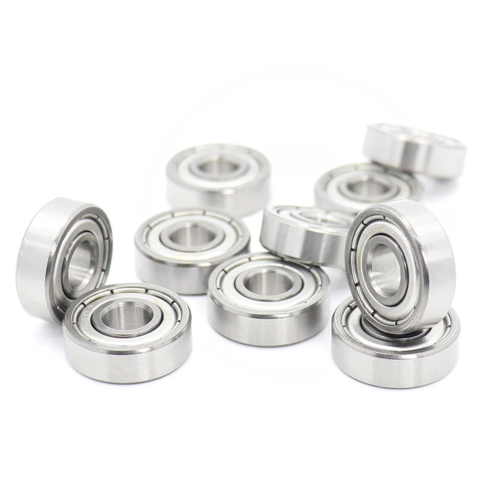 S607ZZ подшипник 7*19*6 мм (10 шт.) ABEC 1 440C ролик из нержавеющей стали S607Z S607 Z zz шариковые