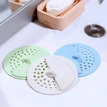 

New Rotatable Silicone Sink Drain Bathroom Filter Round Strainer&Colander Drenaje giratorio de fregadero de silicona