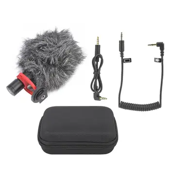 

Microphone Metal Video Mic 3.5mm Omni-directiona Stereo Camera microphone Video Recording for Canon Nikon Sony DSLR Camera