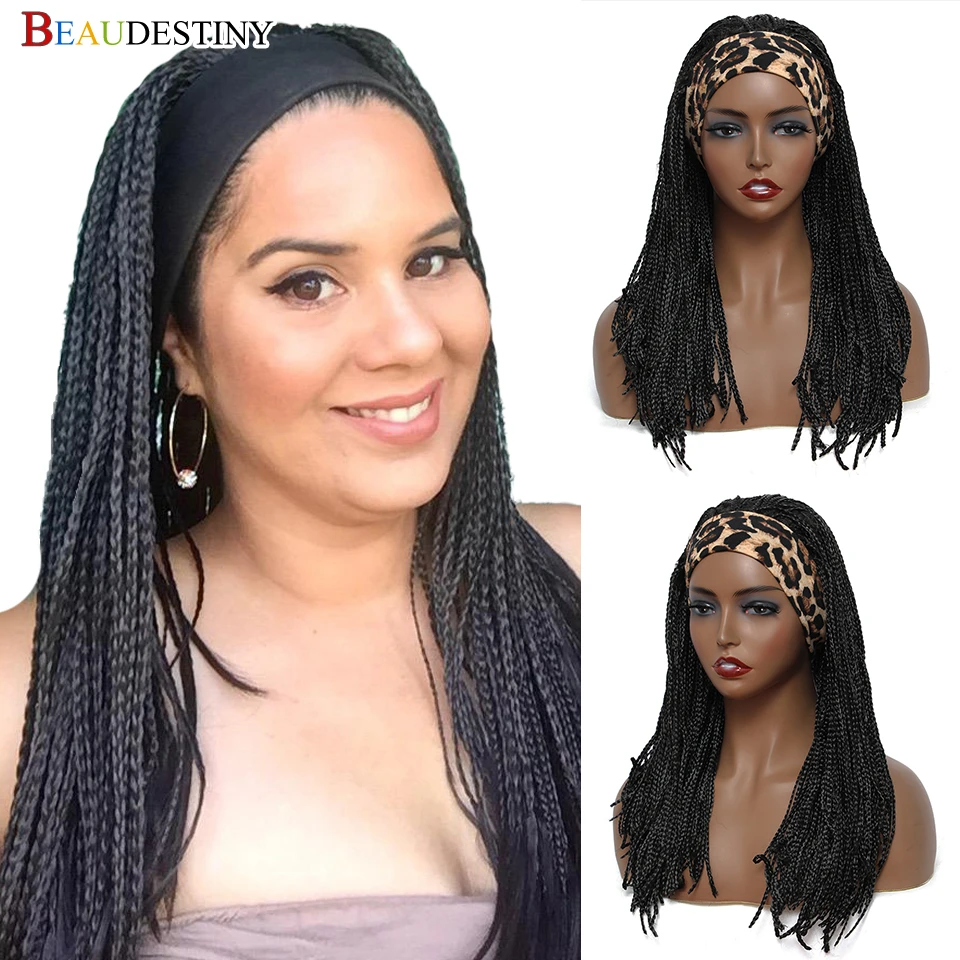 braids headband wig