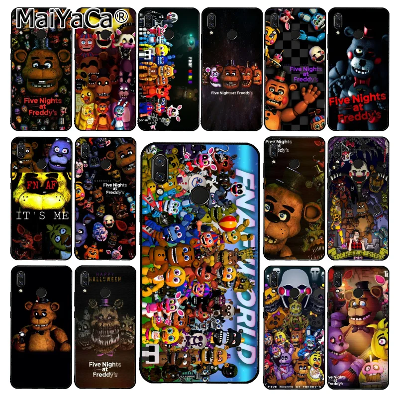 Чехол для телефона MaiYaCa five nights at freddy's fnaf freddy Xiaomi Redmi8 4X 6A 9 Go Redmi 5 5Plus Note5 7