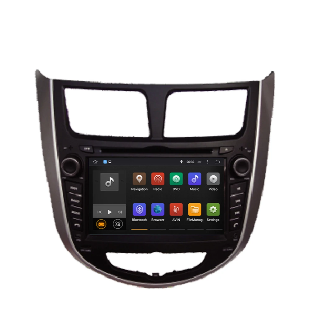 Автомобильная GPS-навигация для хэтчбека Hyundai Verna/Accent/Solaris/Grand Avega/Accent Blue/Accent WIT Hatchback