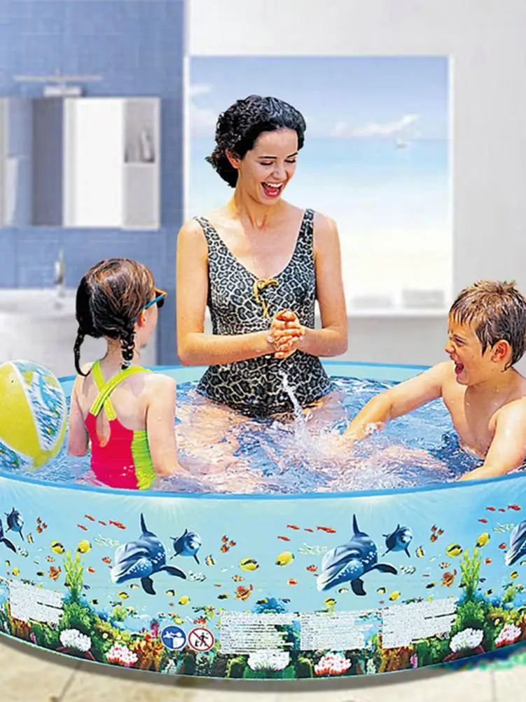 Надувной бассейн круглый летние принадлежности для вечеринки на открытом