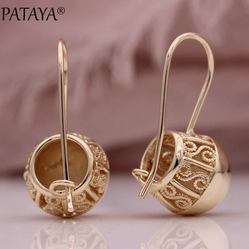 Hollow Spherical Long Earrings - Image 5