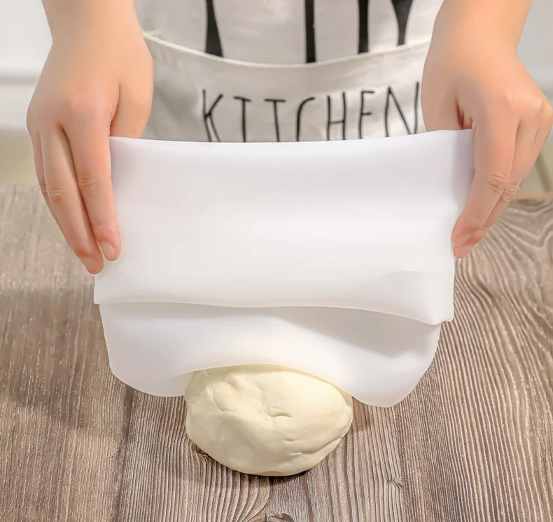 New Silicone Kneading Dough Bag Preservation Flour-mixing Bag Soft Silicone Knead Dough Blender Set Kitchen Gadget Accessories