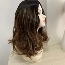 Alishevy изготовленный на заказ шелк топ европейские натуральные волосы парики небольшая волна еврейский парик кошерный парик лучшие ножницы