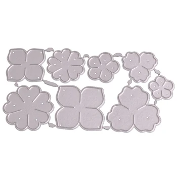 

Diy Carbon Steel Petal Decoration Cutter Dies Handmade Molding Template Scrapbook Craft Die