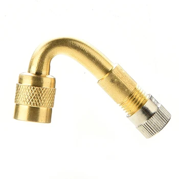 

1pcs Air Tyre Valve Tire Valve Stem Extenders Extension Adapter 45/90/135 Degree Angle Brass for Car Truck Motorcycle