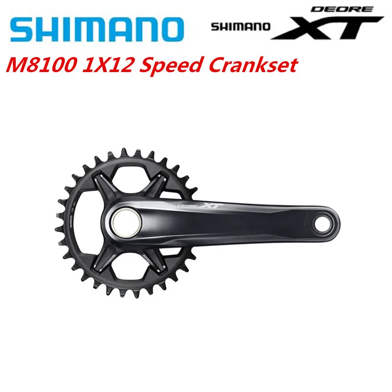 SHIMANO XT M8100 12s MTB шатун горный велосипед 1x12Speed 170 мм 175 мм 32T 34T 36T MT800 Нижний Кронштейн Pedivela Shimano