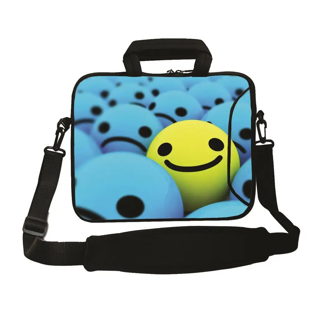 

Funny Shoulder Laptop Bags 10 12 Tablet 10.1 13.3 14 15.4 15.6 17 Notebook Computer Nylon Messenger Bag Netbook Slim Briefcase