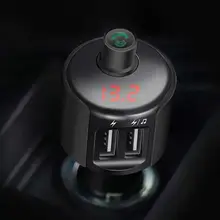 Wireless Bluetooth FM Transmitter Modulator Car Radio Adapter Car MP3 Player 3.4A Dual USB Car Charger Handsfree Car Kit bluetooth fm transmitter wireless in car radio transmitter adapter car kit universal car charger with dual usb charging ports