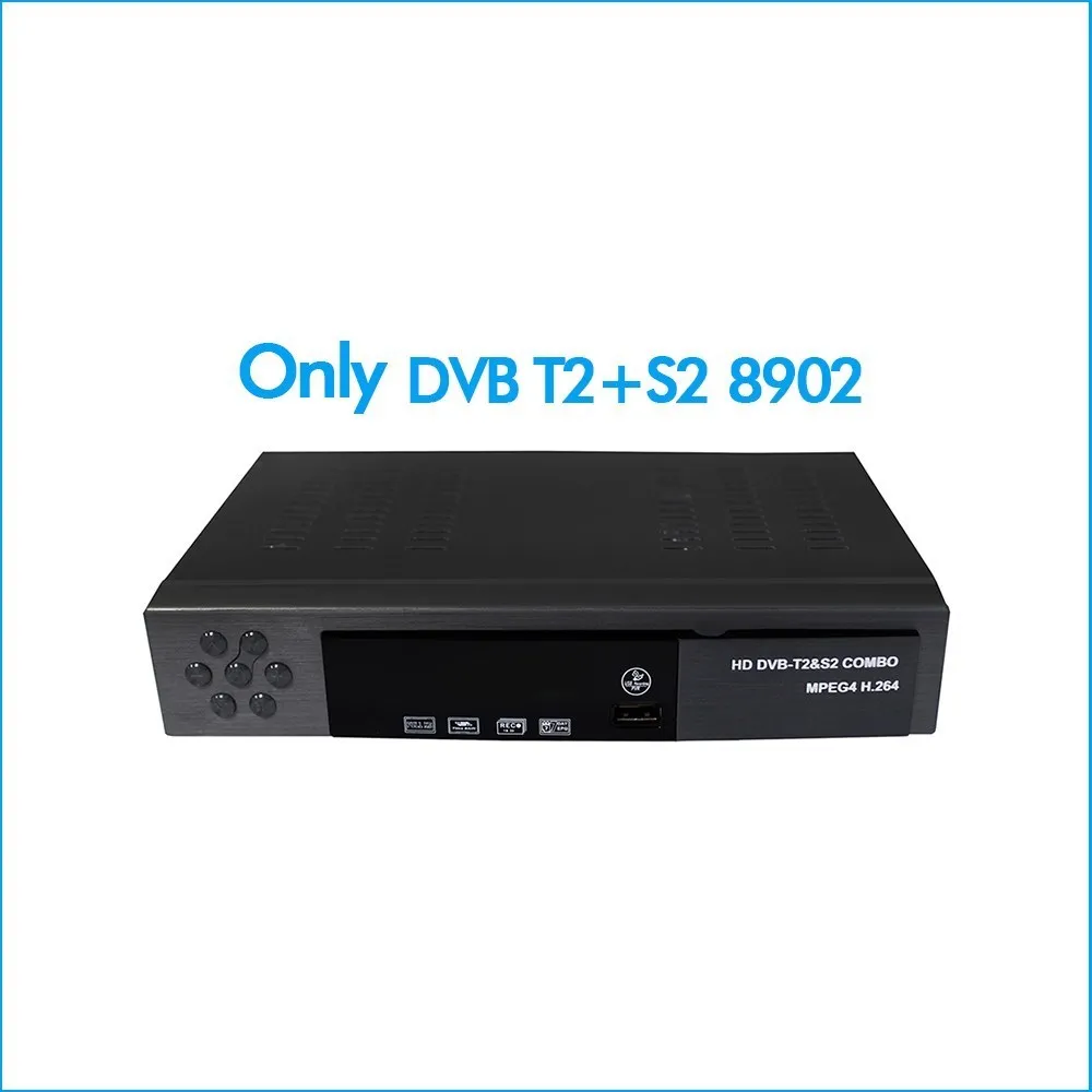 Vmade DVB T2 TV Tuner Terrestrial Satellite Receiver Combo H.264 DVB-T2 DVB-S2 Support HD Audio Cccam Cline Youtube Set Top Box - Цвет: DVB-TV BOX