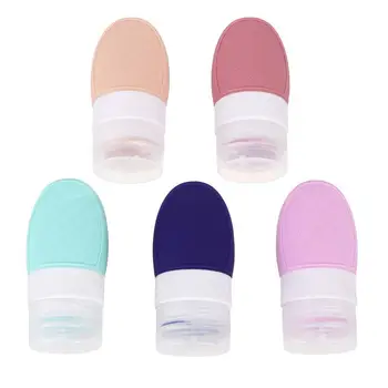 

5Pcs Refillable Bottle Cosmetics Container Travel Accessories for Trip Home Travel