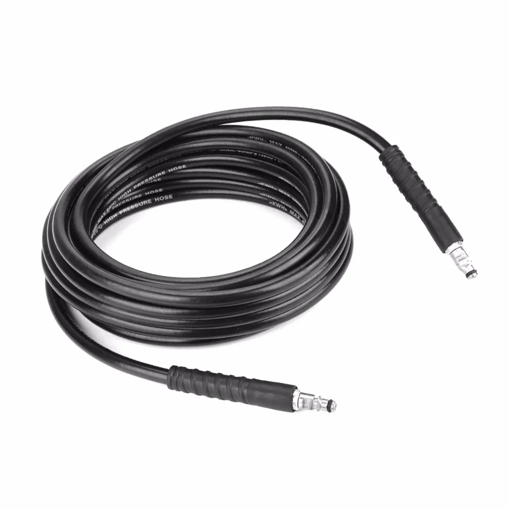 10m Cleaning High Pressure Washer Hose Cleaner Replaceable Steel Wire Hose Pipe 2320PSI for Karcher Clearance Sale