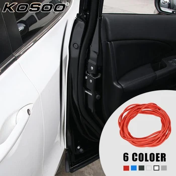 

KOSOO Car Door Edge Scratch Crash Strip Protection Sticker Decals For Opel Astra J Zafira B Vauxhall Agila Corsa Auto Styling