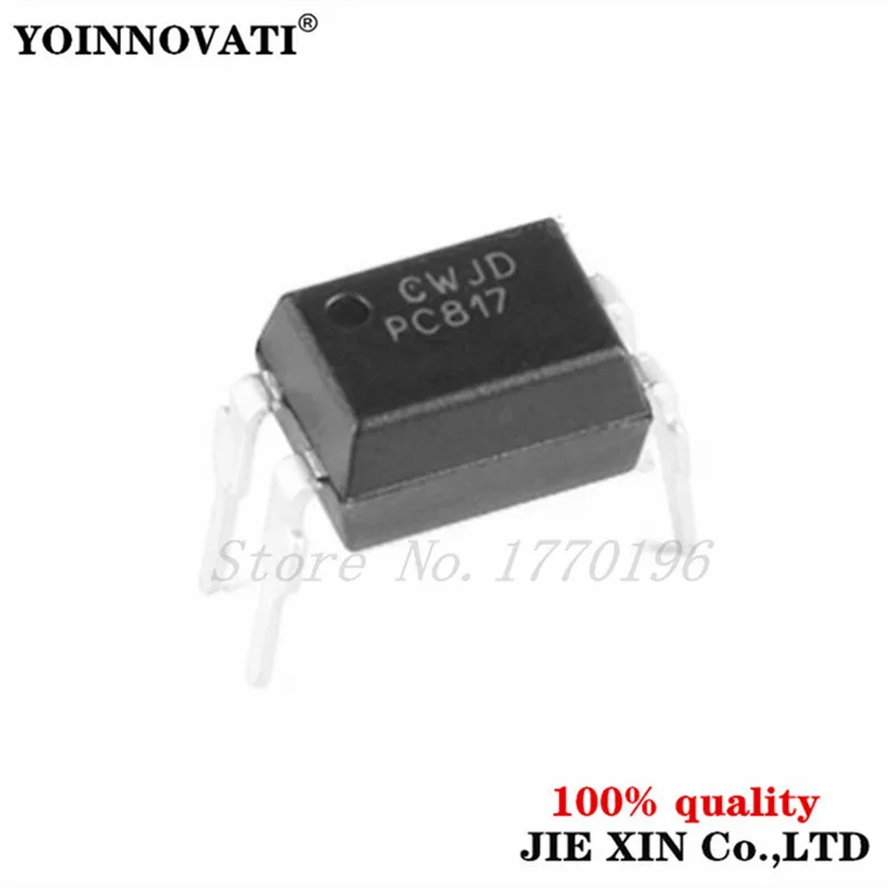 

500pcs/lot PC817C PC817 EL817 EL817C DIP-4 817 transistor output optocoupler