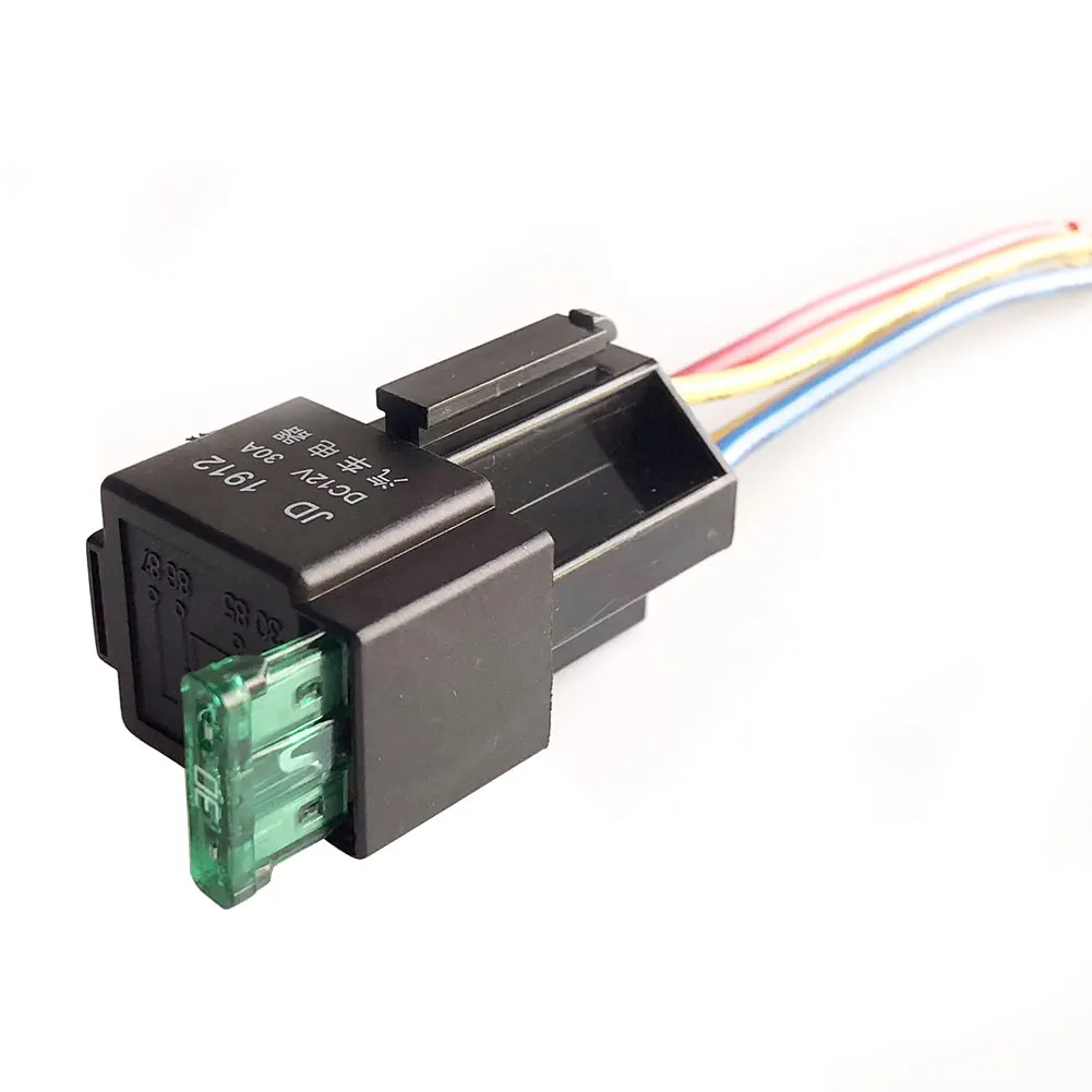 12V реле аксессуар 30A 4-контактный электронный плавленого предохранители автомобильный держатель на включение/выключение с гнездо автомобильного