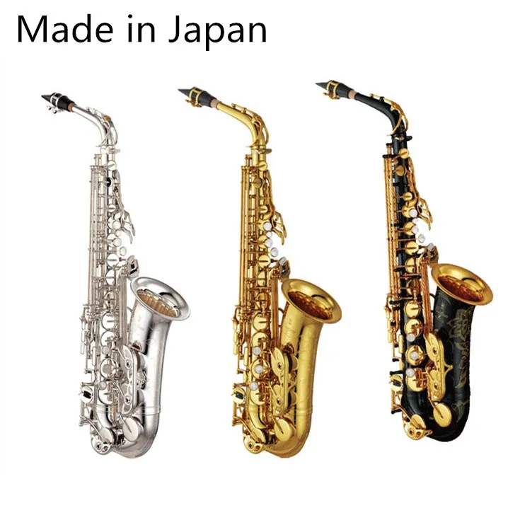

Made in Japan YAS-875 Professional Alto Drop E Saxophone Gold Alto Saxophone with Band Mouth Piece Reed Aglet More Package mail