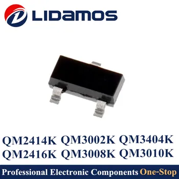 

3000PCS N-Channel 20V 30V QM3002K QM3404K QM3008K QM3010K QM2414K QM2416K SOT23 Made in China High quality Mosfets