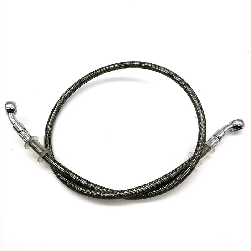 Motorcycle Brake Oil Hose Brake Line400-1500mmCable Dirt-Bike Motorbike Stainless Steel Cable Dirt-Bike Hydraulic Brake for Bike