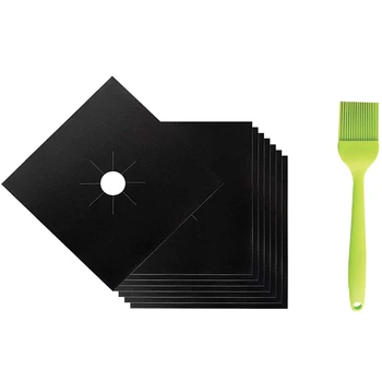 

Stove Burner Covers - Gas Range Protectors Countertop Accessories for Kitchen Reusable, Non Stick, Dishwasher Safe