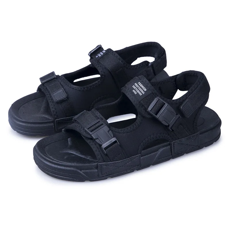 

G w Beach Summer G Sweat Absorbing Slip-on Men's Sandals 2019 JD Korean-style Thick Bottomed