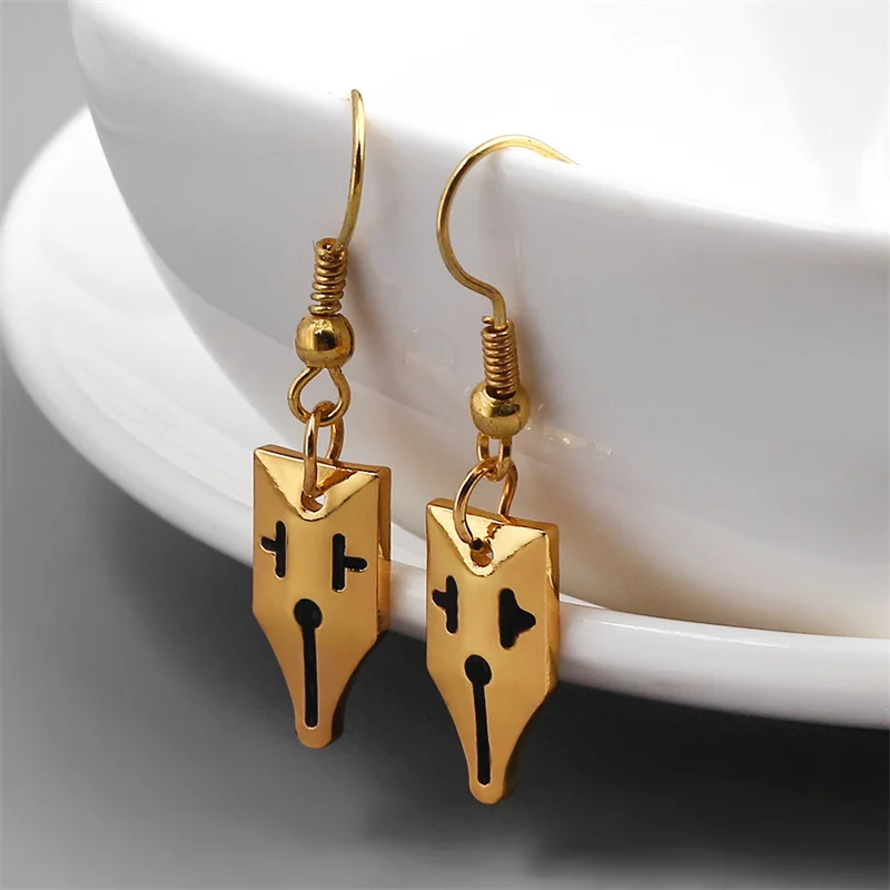 Drop Earrings JOJOS Bizarre Adventure Anime Jean Pierre Polnareff Broken Heart For Women Gift