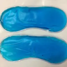 Горячая Летняя крутая повязка для глаз в ледяном пакете горячая и холодная двойная цель детумация смягчение усталости глаза патч лед пакет ПВХ с Ge