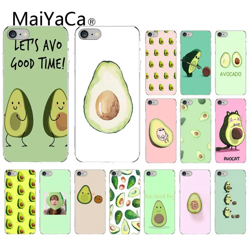 MaiYaCa симпатичный авокадо еда шаблон мягкий чехол для телефона iPhone 11 pro max 8 7 6 6S Plus 5