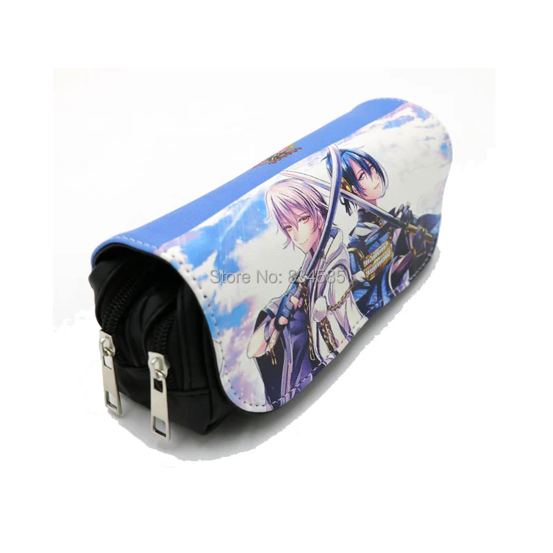 Аниме игры Touken Ranbu Online карандашная сумка из искусственной кожи косметический мешок для Для мужчин или Для женщин