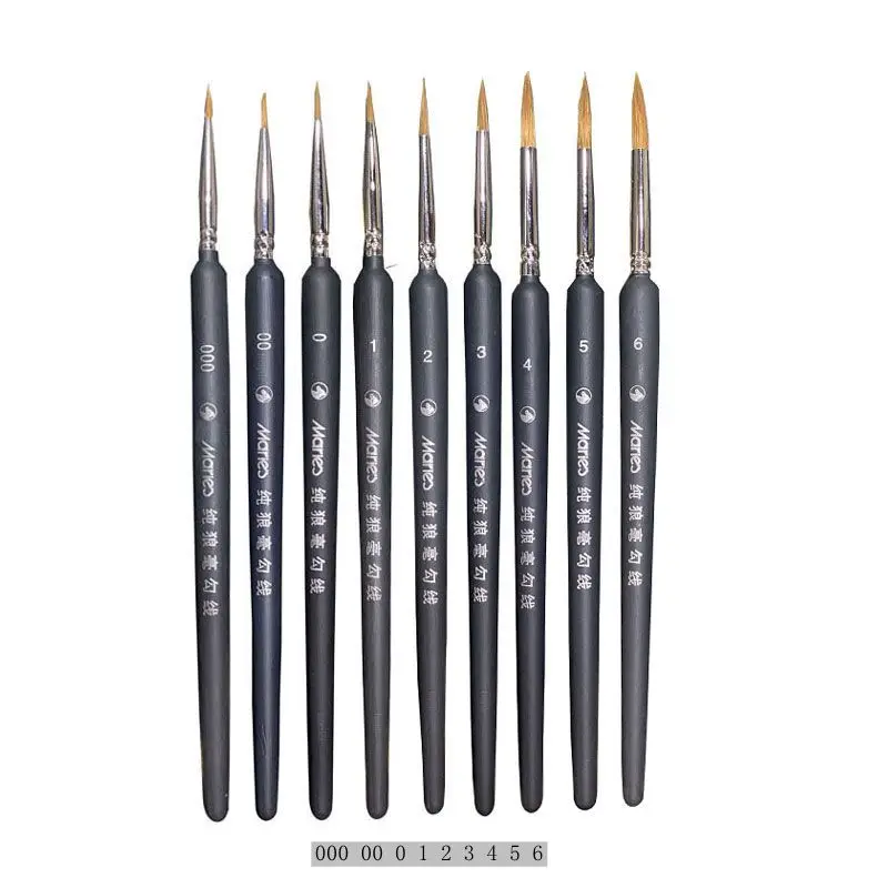 KOTARBAU® - Set di 10 pennelli per radiatori (50 mm), pennello angolare da vernice per legno e