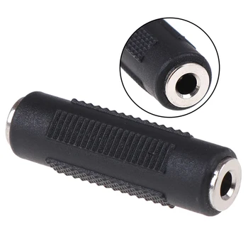 

1Pc 3.5mm Jack Stereo Audio Pass-Through Female to Female Audio Extension Adaptor