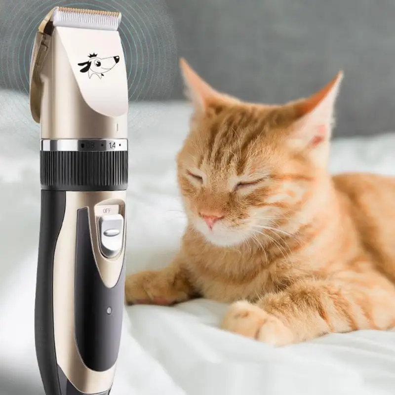 Baorun Oplaadbare Pet Kat Hond Haar триммер Elektrische geluidsarme Huisdier Tondeuse уход scheerapparapparaat набор станков