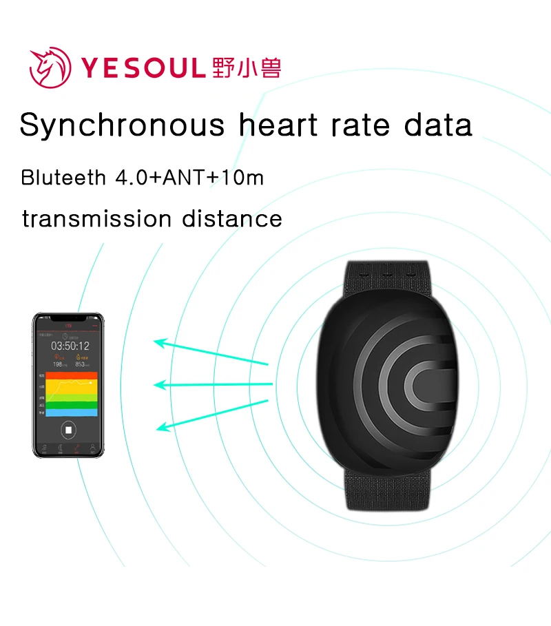 Yesoul Heart Rate Monitor Armband Smart 