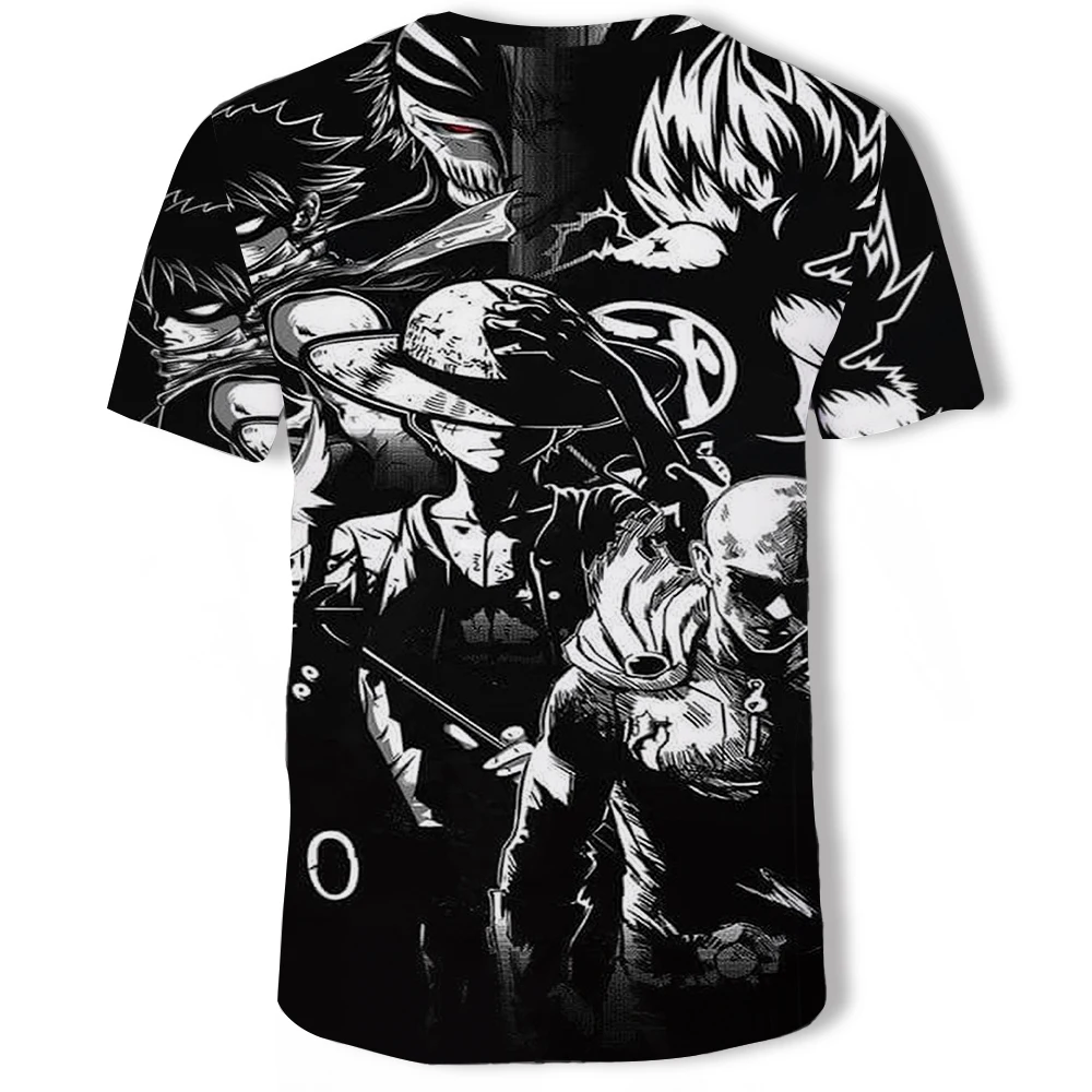 Summer Fashion New Men's Dragon Ball T-shirt Cartoon Monkey King Character 3d Printed Children's Casual Short Sleeve Shirt