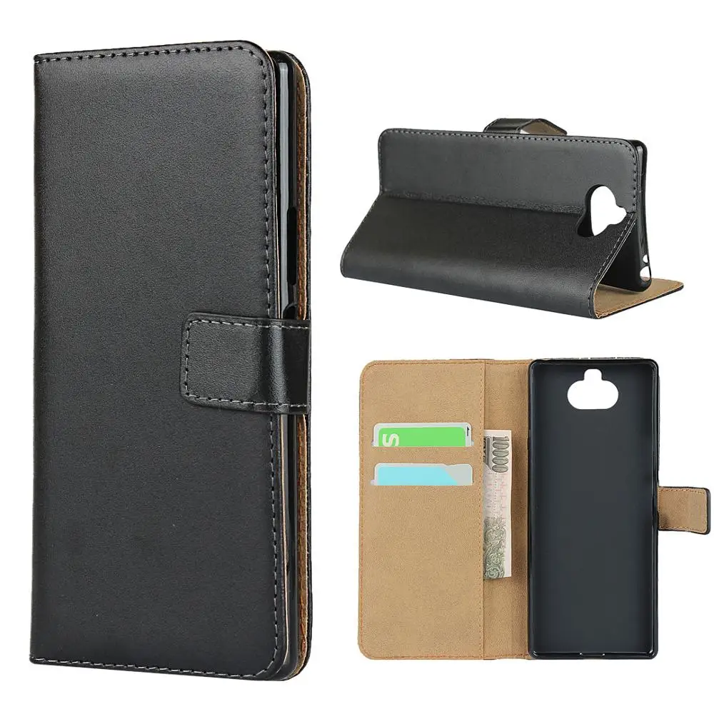 Чехол для Sony 10 Plus Xperia 2 5 20 XZ5 X20 8 XZ4 Compact Premium Wallet кожаный Fundas Hoesjes Etui Capinhas Coque Capa |