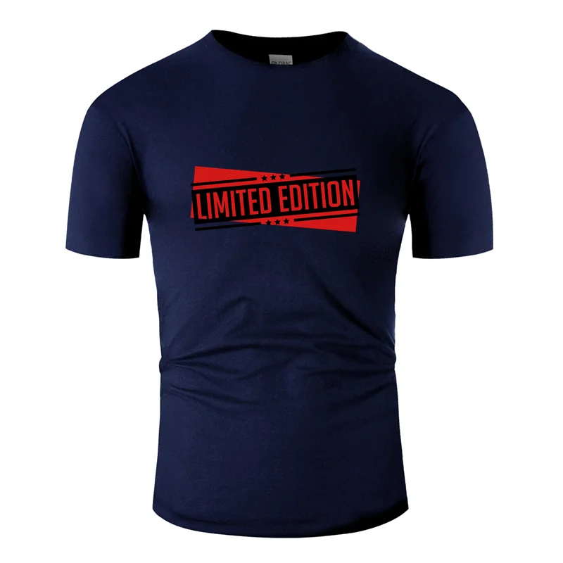 Men-Navy Blue Графическая юморная Ограниченная серия vo2 футболка уличная Мужская футболка комикс известный размер S-5xl футболка - Цвет: Men-Navy Blue