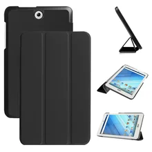 Защитный кожаный чехол-подставка, чехол на магните для acer Iconia One 8 B1-850 " планшета+ Бесплатный подарок